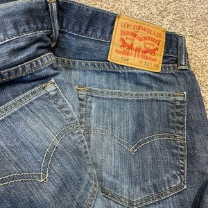 Men’s Levi’s 31x30 style 514 jeans GREAT Condition